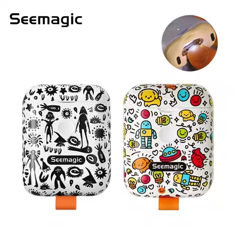 Seemagic Electric Nail Clipper Mini Cartoon Style Compact Nail Trimmer Fully Automatic Home Nail Pol