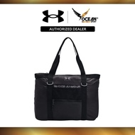 Under Armour Women Essentials Packable Tote Bag - Black/Metallic Gun Metal 1381908-001