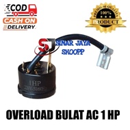 1 HP ROUND AC OVERLOAD / 1 PK ROUND AC OVERLOAD