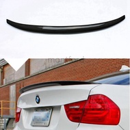 Car Styling P Style Carbon Fiber Rear Roof Spoiler Trunk Lip Boot Wing For bmw E90 M3 318i 320i 325i