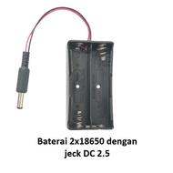 DC99 Battery Holder 18650 Battery Holder 18650 Battery Box 2 slots with jack