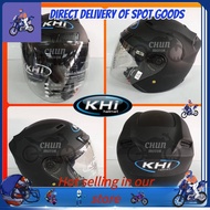 Peralatan perlindungan motosikal ☁High Quality Motor Helmet KHI K12.1 with Clear Visor (Original Helmet)✱