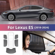 Car Sunshade For Lexus ES 2019-2022 2023 2024 200 250 350 300H Car Sunshade Magnetic Front Rear Wind