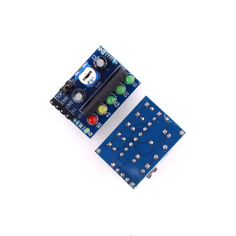 DC 3.5V - 12V KA2284 power level indicator module battery capacity indicator light voltage meter dis