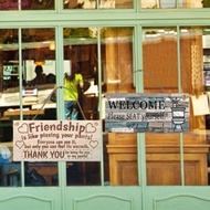 HONEYHIVE​ Plaque Pendant Tag Decorative Creative for Coffee Shop Wooden Durable Coffee Bar Plaques