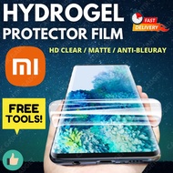 Hydrogel Screen Protector Redmi 10 10A 10C 10X 10XPro 9 9A 9AT 9C 9T 8 Pelindung Skrin Cantik Gadget