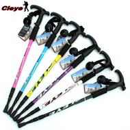 Cleye Aluminum Alloy Trekking Pole Retractable Trekking Pole Outdoor Trekking Trekking Pole Retracta