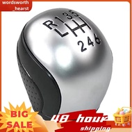 Car Manual 6 Speed Gear Shift Knob Lever Stick for  C5 2001-2008  407 RCZ   Car Accessories