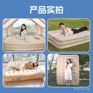 Inflatable Bed Outdoor Mattress Flocked Hot-Selling Inflatable Camping Automatic Ground Mat New Mode