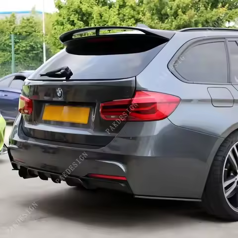 For BMW 3 Series F31 Touring Car Rear Trunk Roof Spoiler Wing Tail Wing Body Kit Accessories 320i 32