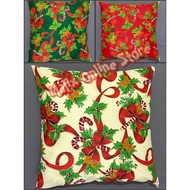 Christmas Candy Cane Throwpillow Cases Cushion Cover 16x16 and 18x18 Inches with Zipper