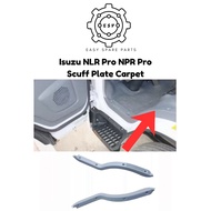 Isuzu NLR Pro NPR Pro Scuff Plate Carpet Getah Door Accessories NLR NPR