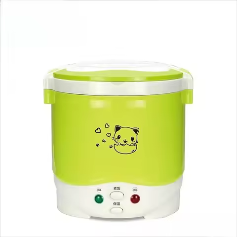Durable Mini Rice Cooker 1L Household Rice Cooker 1-2 People Rice Cooker C2