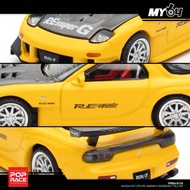 POPRACE MAZDA RX-7（FD3S）RE-AMEMIYA WIDEBODY YELLOW