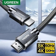 Ugreen Cable HDMI 2.1 8K FUHD 1M 3M 5M 10M 15M Premium HDMI Cable