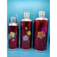 Antique Hot Water Bottle Chinese Size 1.2 Liters 2 And 3.2