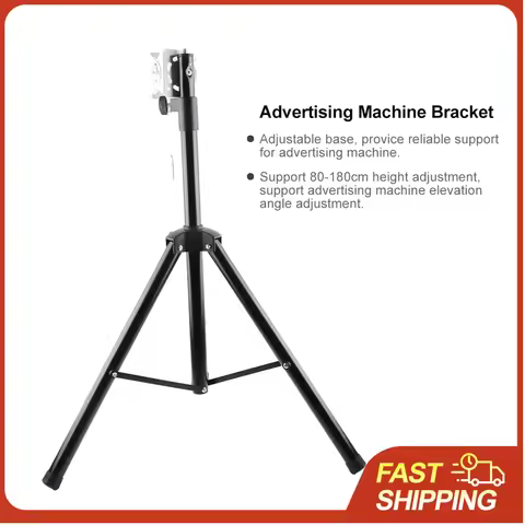 Universal Tripod Bracket for 3D Hologram Fan Projector 42-100cm, 80-180cm Height Adjustable Metal St