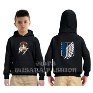 Jacket SWEATER HOODIE Children AOT EREN ATTACK ON TITAN