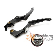 【AutoMotor Life】 Motorcycle Skull logo Brake Clutch Lever For Honda Steed 400 600 Shadow 400 750 110