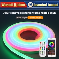 Powdeom 20M RGBIC Strip Light Smart Bluetooth Music Sync Strip Light RGB Color Changing IP65 Waterpr