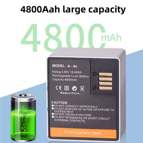 4800mAh Rechargeable Batteries For Arlo Ultra Arlo Ultra 2 Arlo Pro 3 Pro 4 A-4A VMC4040P Camera Bat