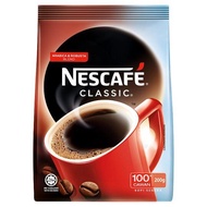 Nescafe 200g/200g FOC 20g Classic Instant Coffee Refill Pack