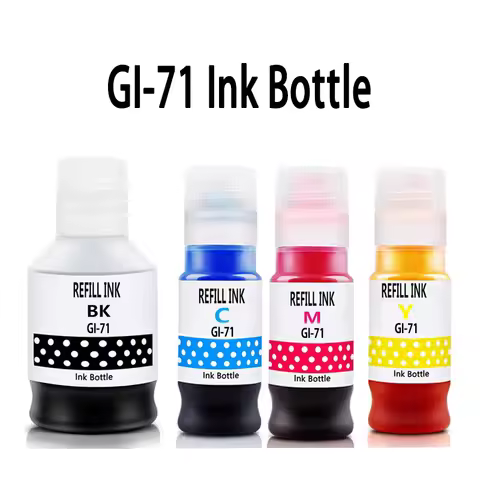 Refill Dye Ink For Canon GI-71 GI 71 For Canon PIXMA G1020 G1220 G2020 G2160 G2260 G3020 G3260 G3060