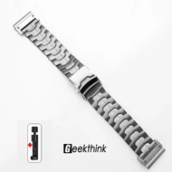 GEEKTHINK สายสำหรับการ์มินฟินิกซ์โลหะผสมไทเทเนียมหรูหราขนาด26มม. 8 51มม. 6X 3/6 Xpro/ 7X/5X บวกสายโล