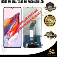 HONG MI REDMI 13C / XIAO MI POCO C65 LCD ORIGINAL Quality Touch Screen Digitizer Replacement LCD