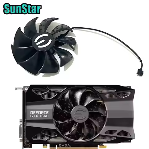 NEW RTX 2060 GTX 1660 87MM 4PIN XC GAMING Replacement GPU Cooling Fan For EVGA GeForce GTX 1660Ti 16