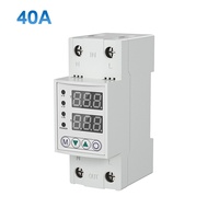 LWGQ-63N AC 220V ป้องกันไฟตก ไฟเกิน กระแสเกิน 63Ａปรับตั้งค่าแรงดันสูงตำ่ ค่ากระแส หน่วงเวลา เองได้ ป้องกันไฟฟ้าลัดวงจร