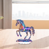 [tenlzsp0bc] 2D Acrylic Horse Ornament, Standalone Chinese New Year Decoration Collection