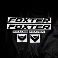 ◇Foxter bike sticker decal design