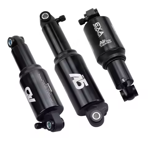 KS Aluminum Alloy Bicycle Rear Shock Absorber 125/150/165/190mm Air Suspension Bike Rear Shock