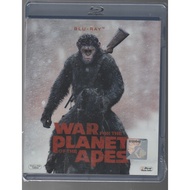 Blu-Ray Disc War for the Planet of the Apes (2017) & Dawn of the Planet of the Apes (2014)