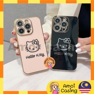 Realme 5 5i 5s 6i C3 8 9 9i 9 Pro 9 Pro+ Plus 10 11 11 Pro 11 Pro+ Plus kitty sticker case