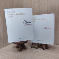 Maison Francis Kurkdjian À la rose & l'Homme À la rose EDP 淡香精 女士及男士香水套裝 各2ml