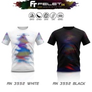 Felet Rn-3552 Baju Badminton Jersey Fleet Jersey Felet Shirt Badminton Shirt Jersi 100% Ori By Fleet
