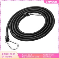 ZYMOON Bungee Cord with Hook Tie Down Straps Elastic Rope Locks Strong Bungee Cords for Luggage Rack Motorcycle, Bikes, Hand Carts, Camping Tent,