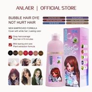 Bubble Hair Dye Lasting Color Colour No Bleaching Non-sticky To The Scalp Dye Kit Pewarna Rambut Dye