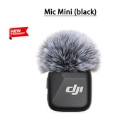 DJI Mic Mini คุณภาพสูงเสียงไร้สายตัดเสียงรบกวนไมโครโฟนคอวิทยุมือถือสัมภาษณ์ Vlog สามารถของเล่นเชื่อม