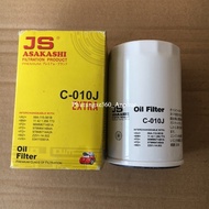 Oil filter - Engine oil filter for JAGUAR XF 3.0L 2008-2015 brand JS Asakashi Japan C010J, C0064