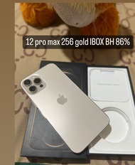 Iphone 12 pro max 256 gold IBOX second