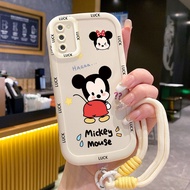 Samsung A02S A03S M02S F02S Case Little Mouse With Lanyard