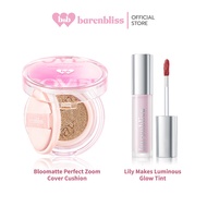 bnb barenbliss [Set] Bloomatte Perfect Zoom Cover Cushion + Lily Makes Luminous Glow Tint Cushion Fo