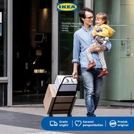 IKEA RULLEBOR Troli Belanja Serbaguna Hitam-Verilo store