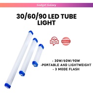 Super Bright LED Light Tube Portable USB Rechargeable Light Camping Lamp Outdoor 30w/60w/90w