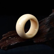 Ngà ngón tay giả voi ma mút ngà Nhẫn cho quần nam ngón tay pha lê ngọc bích vòng