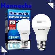 CAHAYA HANNOCHS MOTION SENSOR LED BULB HANNOCHS 13W 13 WATT 13WATT 13 W COOL WHITE LIGHT DAYLIGHT