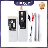ZoeRax RJ11 RJ45 Cat5 Cat6 Telephone Wire Tracker Digital Signal Tracker Ethernet LAN Network Cable 